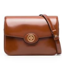 Tory Burch - ROBINSON SPAZZOLATO CONVERTIBLE SHOULDER BAG - Lyst