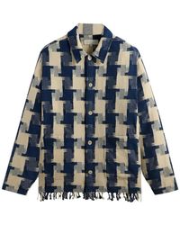 Kith - Giacca-Camicia Con Motivo Pied-De-Poule - Lyst