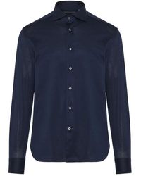 Corneliani - Long-Sleeved Button-Fastening Shirt - Lyst
