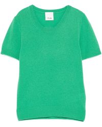 Allude - Short-Sleeve T-Shirt - Lyst