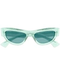 Gucci - Lunettes De Soleil À Monture Carrée - Lyst