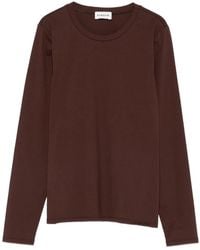 P.A.R.O.S.H. - Long-Sleeve Cotton T-Shirt - Lyst