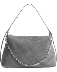 Zadig & Voltaire - Jim Suede Bag - Lyst