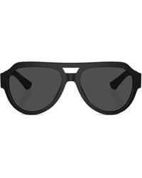 Dolce & Gabbana - Logo-Engraved Sunglasses - Lyst