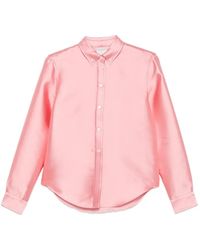 Calvin Klein - Button-Down Blouse - Lyst