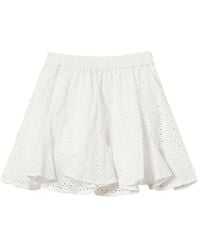 Twinset - Broderie-Anglaise Skirt - Lyst