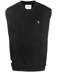 WTAPS - Chaleco de canalé con cuello en V - Lyst