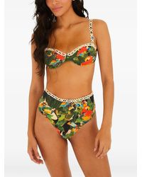 FARM Rio - Bird Leaves Underwire Bikini Top - Lyst