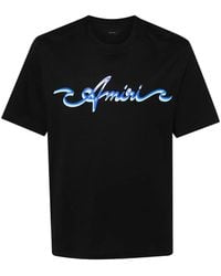 Amiri - Wave T-Shirt - Lyst