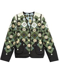 Munthe - Quilted Reversible Jacket - Lyst