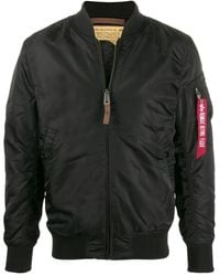 Alpha Industries - 'Ma-1 Flight' Bomberjacke - Lyst