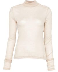 Jacob Cohen - Schmaler Pullover Mit Stehkragen - Lyst