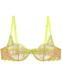Fleur du Mal - Étoile Embroidery Bra - Lyst