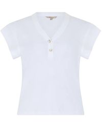 Barbour - Verona Ribbed T-Shirt - Lyst