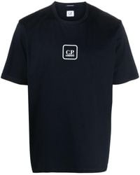 C.P. Company - T-Shirt mit grafischem Print - Lyst