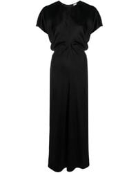 TOTEME - Slouch Waist Crinkled Dress - Lyst