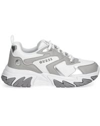 Guess - Baskets À Patch Logo - Lyst