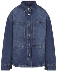 Studio Nicholson - Pocketed Shirt Denim Jacket - Lyst