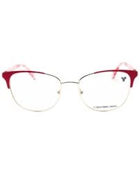 Calvin Klein - Brille Mit Cat-Eye-Gestell - Lyst