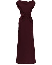 Amsale - Abito Con Incrocio - Lyst