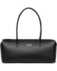 MM6 by Maison Margiela - Large Bauletto J Leather Tote Bag - Lyst