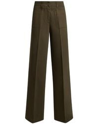 Etro - Wide-Leg Stretch-Cotton Denim Jeans - Lyst