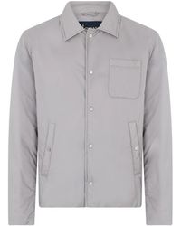 Herno - Sobrecamisa Con Bolsillos En El Pecho - Lyst