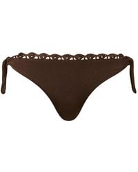 Twinset - Bikini Thong With Crochet Detail - Lyst