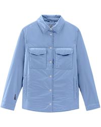 Woolrich - Padded Overshirt Jacket - Lyst