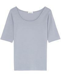 Marc O' Polo - Scoop-Neck Short-Sleeves Top - Lyst