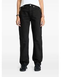 Calvin Klein - Cotton Straight Jeans - Lyst