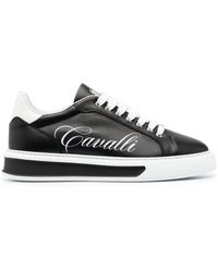Roberto Cavalli - Lace-up Low-top Sneakers - Lyst