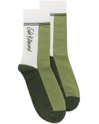 Café Kitsuné - Colour-Block Socks - Lyst