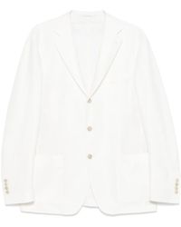 Eleventy - Blazer Met Textuur - Lyst