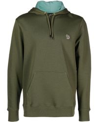 PS by Paul Smith - Logo-patch Drawstring Hoodie - Lyst
