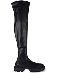 Moncler - Bottines Hevea À Patch Logo - Lyst
