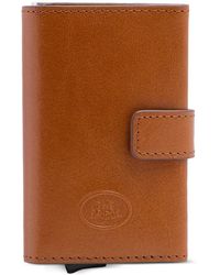 The Bridge - Rfid-Protection Leather Cardholder - Lyst
