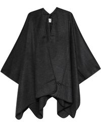 TOTEME - Flanellen Cape - Lyst