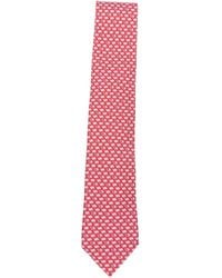 Ferragamo - Corbata Con Motivo Elephant - Lyst