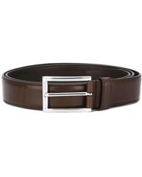 Prada - - Square Buckle Belt - Men - Calf Leather - 105 - Lyst