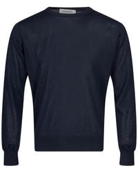Kangra - Crew-Neck Long-Sleeve Sweater - Lyst