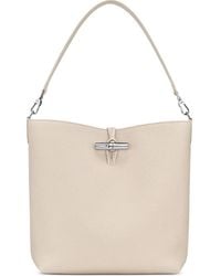 Longchamp - ル ロソ レザーショルダーバッグ M - Lyst