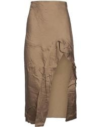 Yuzefi - Ruffle-Detail Skirt - Lyst