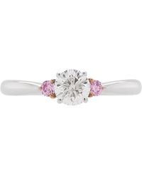 HYT Jewelry - 18K Diamond Engagement Ring - Lyst