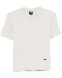 Alpha Tauri - Short-Sleeve Knit Top - Lyst