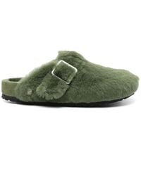 Birkenstock - Boston 1774 Slipper mit Shearling - Lyst