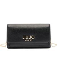 Liu Jo - Bolso de mano con placa del logo - Lyst