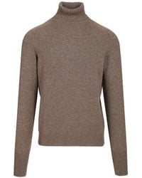 Fedeli - Jersey Con Cuello Vuelto - Lyst