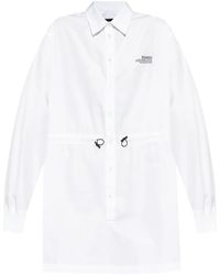 DSquared² - Cotton Mini Dress - Lyst