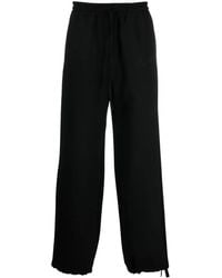 Off-White c/o Virgil Abloh - Embroidered Logo Straight-Leg Sweatpants - Lyst